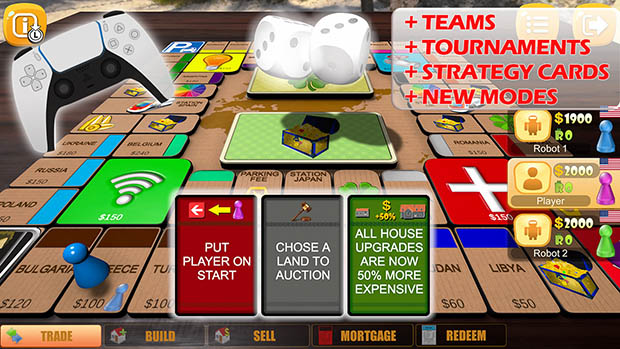 Play the #1 alternative to the board game Monopoly online for free