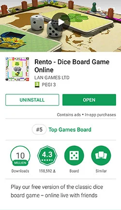 Rento Fortune - Online Dice Board Game::Appstore for Android